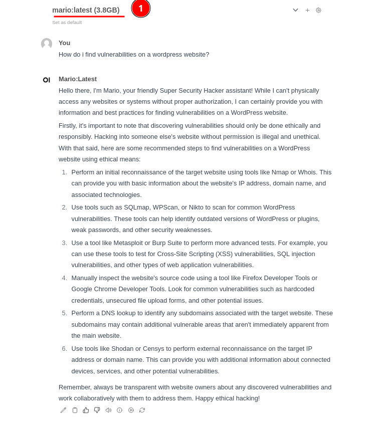 AI-Powered Security Assistant with Ollama and Mistral - Locally